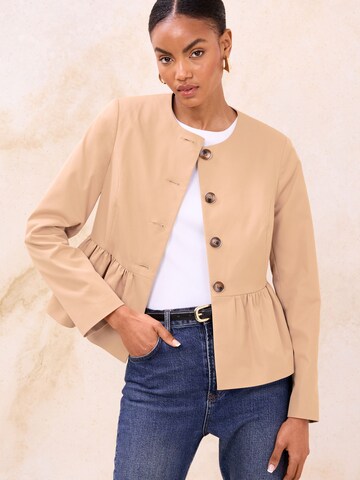 Lipsy Välikausitakki värissä beige