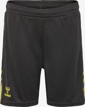 Regular Pantalon de sport Hummel en noir : devant