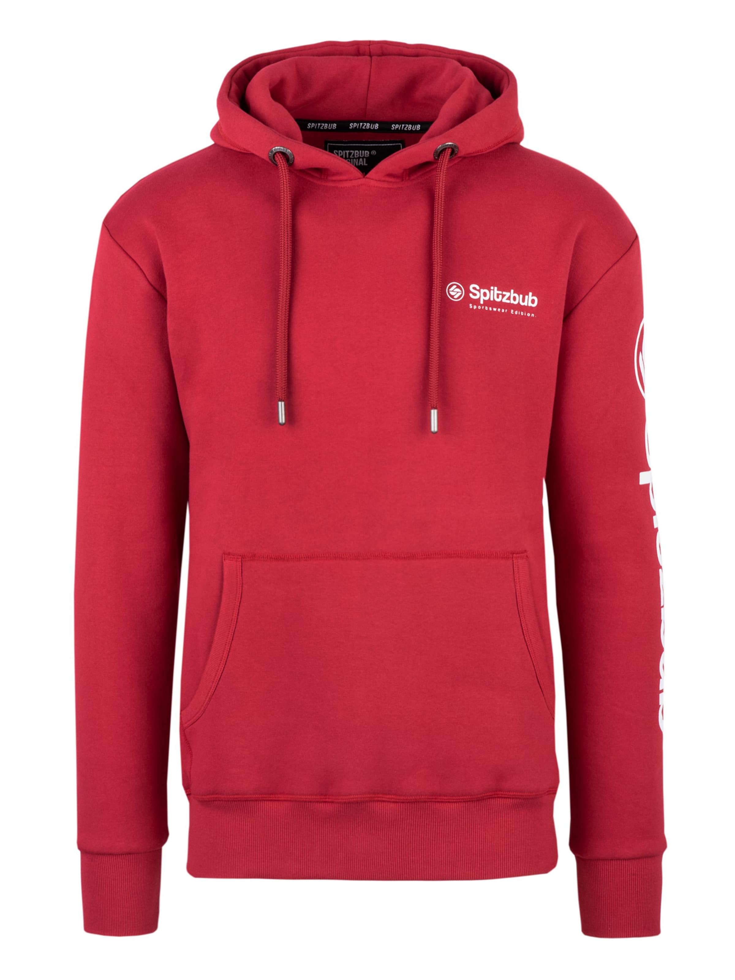 SPITZBUB Sweatshirt in Red: front