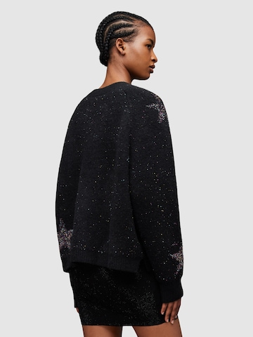 AllSaints - Jersey 'STAR TINSEL' en negro