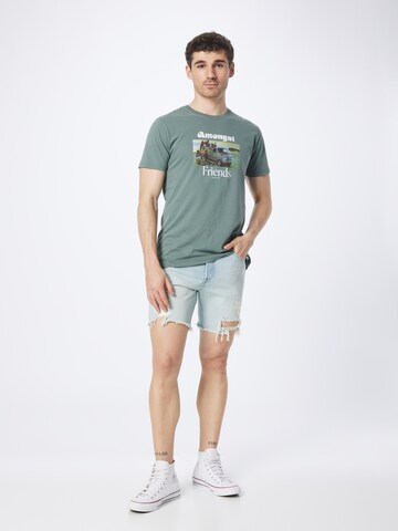 LEVI'S ® regular Jeans '501  93 Shorts' i blå