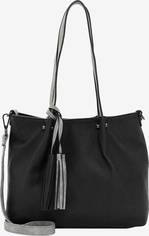 Borsa a spalla 'Surprise' di Emily & Noah in nero: frontale