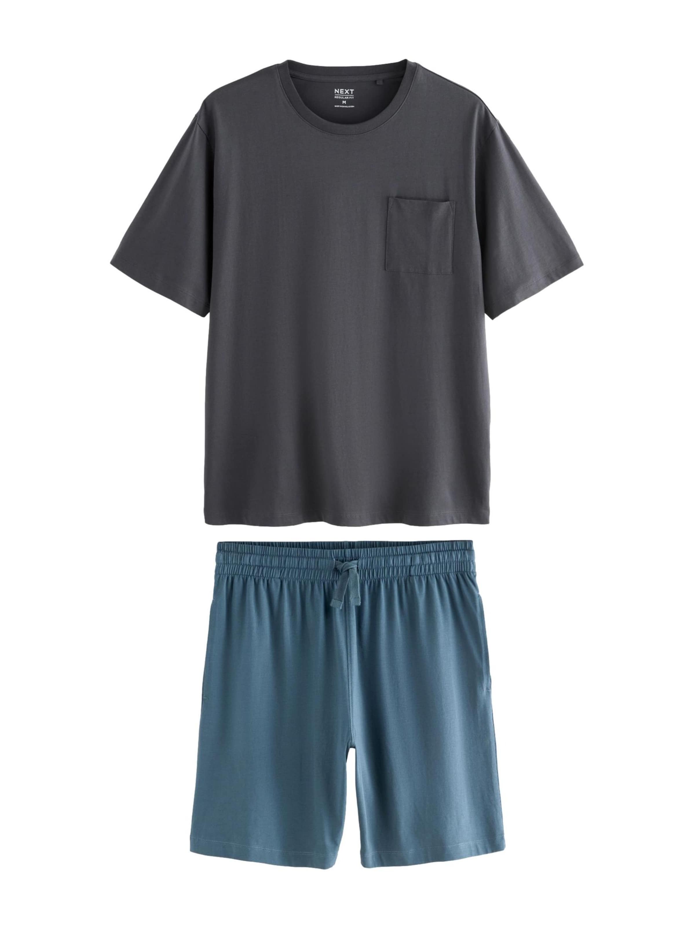 Next Lyhyt pyjama värissä harmaa: etupuoli