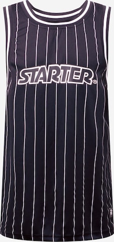 Tricou de la Starter Black Label pe negru: față