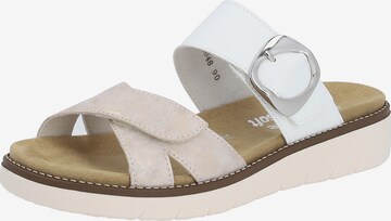 REMONTE Mules 'D2048' in Beige: front