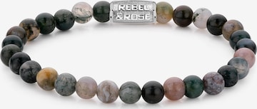 Rebel & Rose Armband in Grün: predná strana