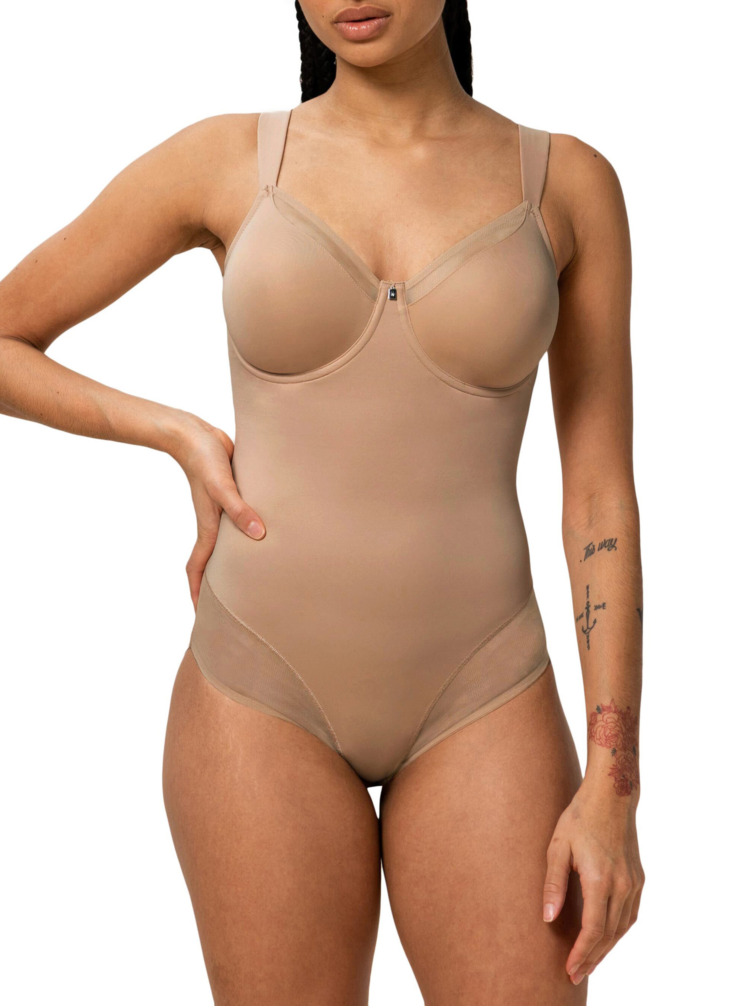 TRIUMPH Bodysuit ' True Shape Sensation ' in Beige
