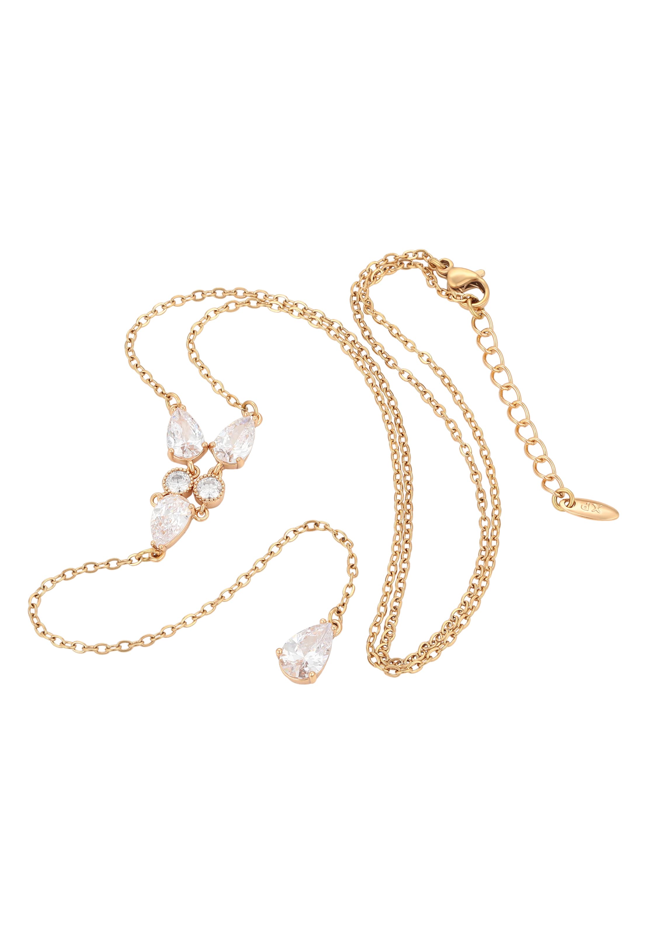 faina Necklace in Gold: front