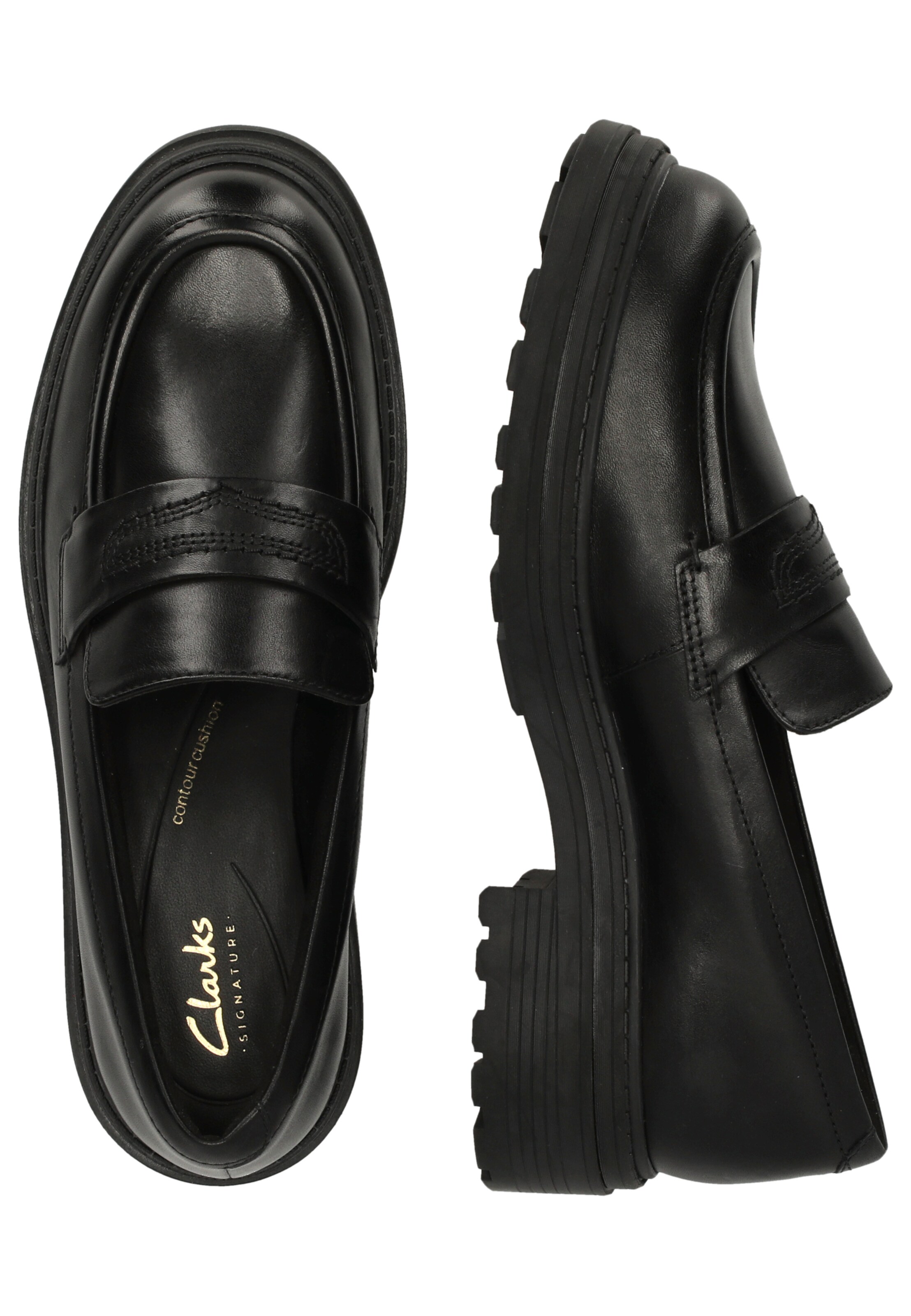 CLARKS Loafer Orinoco3 Edge in Schwarz