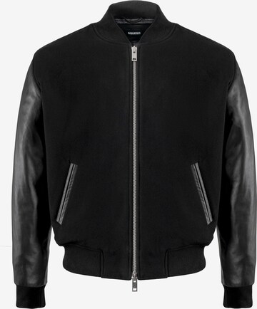 Squeqo Between-Season Jacket in Black: front