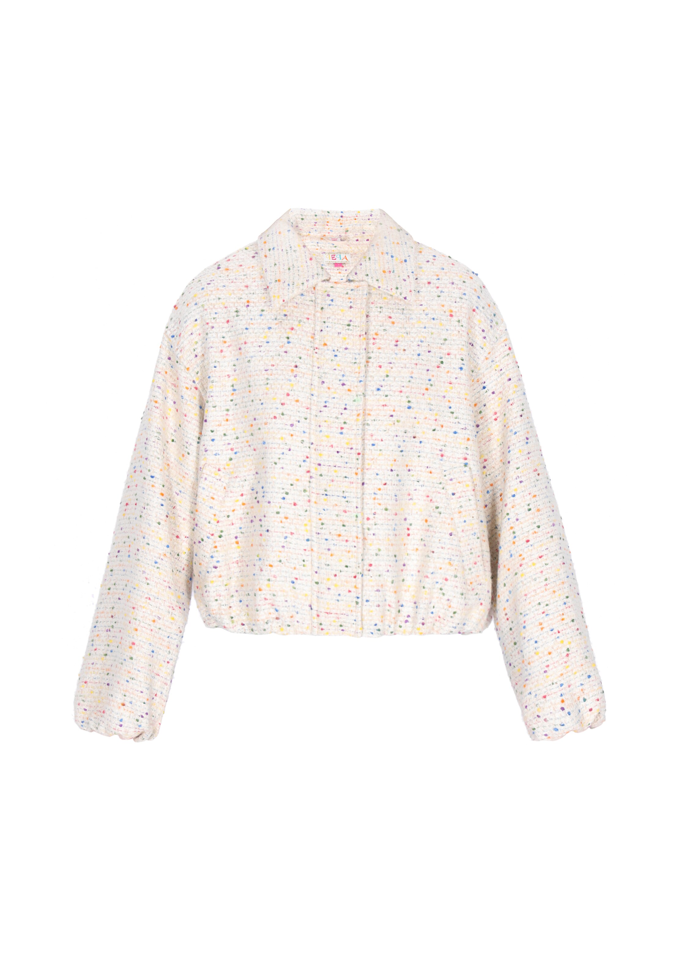 IZIA Tussenjas in Wit: voorkant