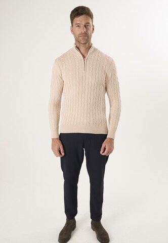 Felix Hardy Sweater in Beige