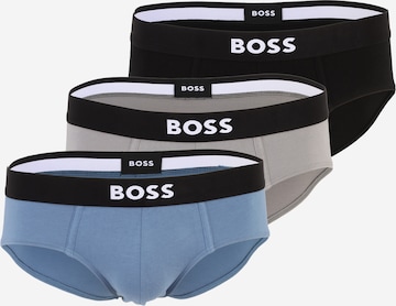Slip 'ONE' BOSS en bleu : devant