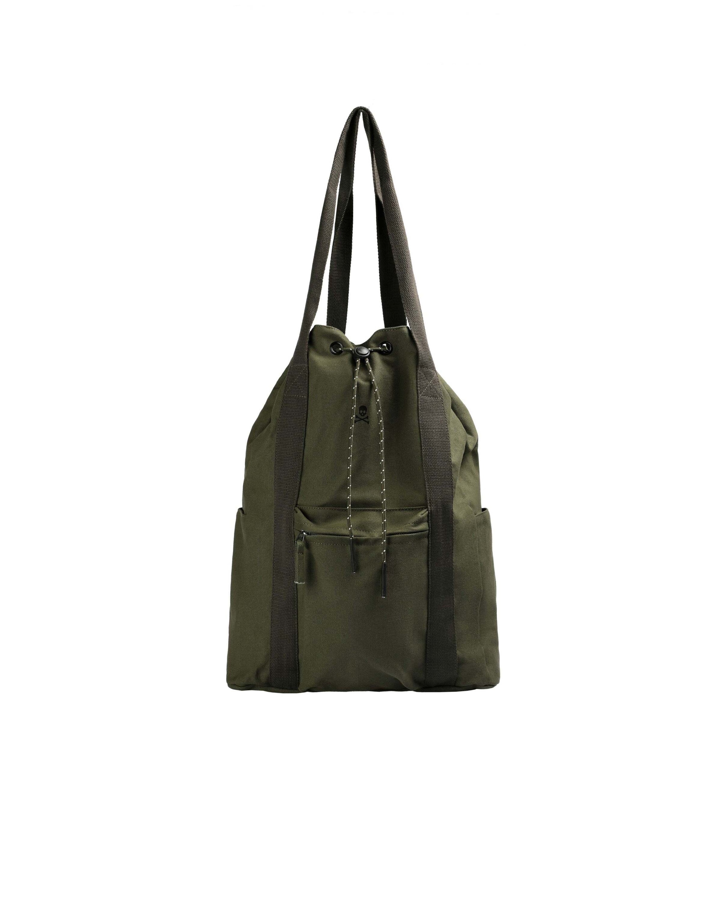 Scalpers Reppu värissä vihreä: etupuoli