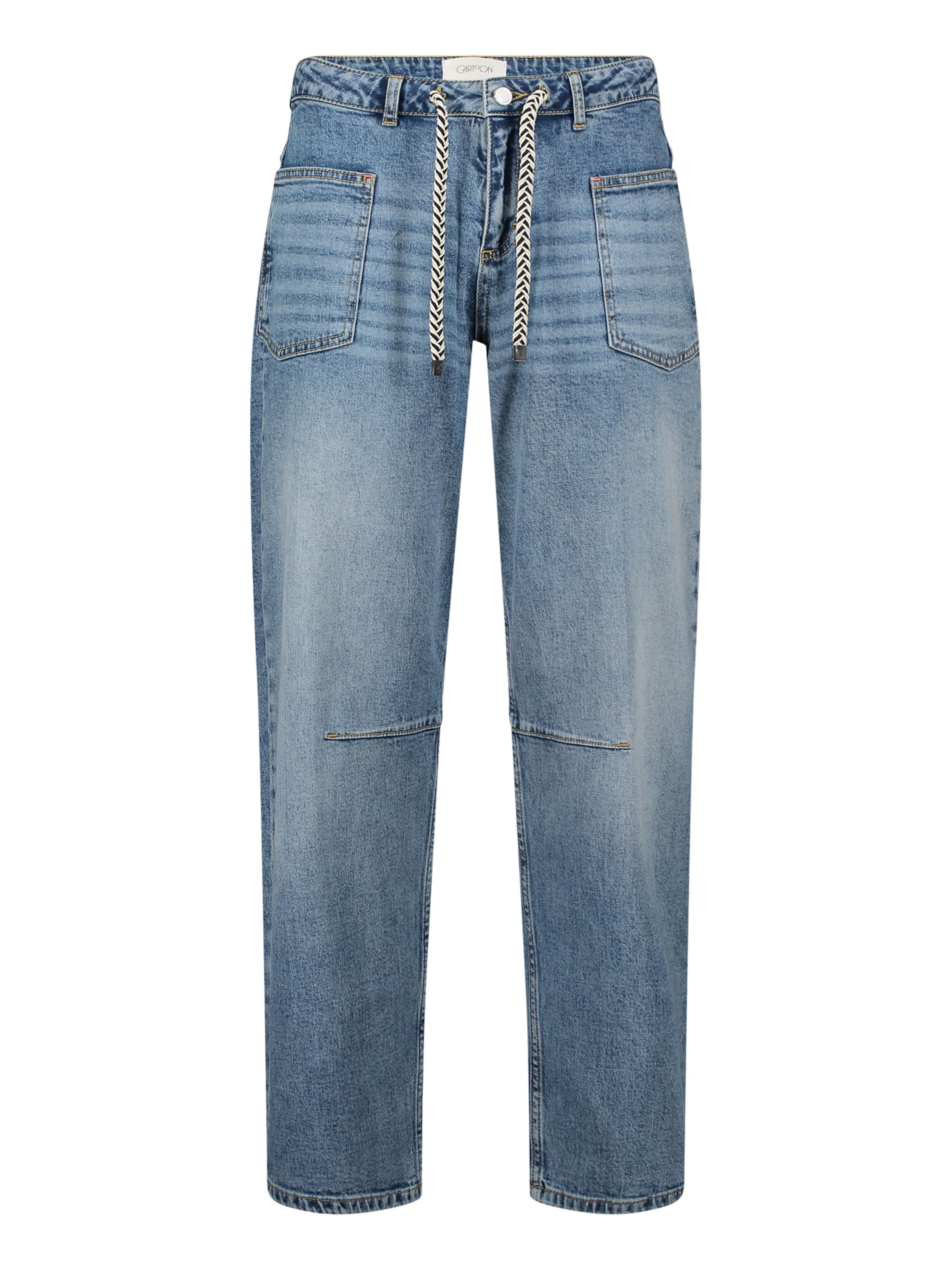 Loosefit Jeans di Cartoon in blu: frontale