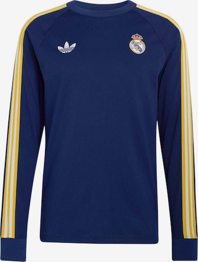 Sportiniai marškinėliai 'REAL' iš ADIDAS PERFORMANCE, spalva – tamsiai mėlyna / geltona / balta, Prekių apžvalga