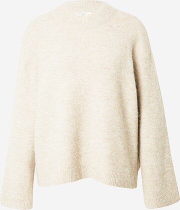 Gina Tricot Sweater in Beige: front