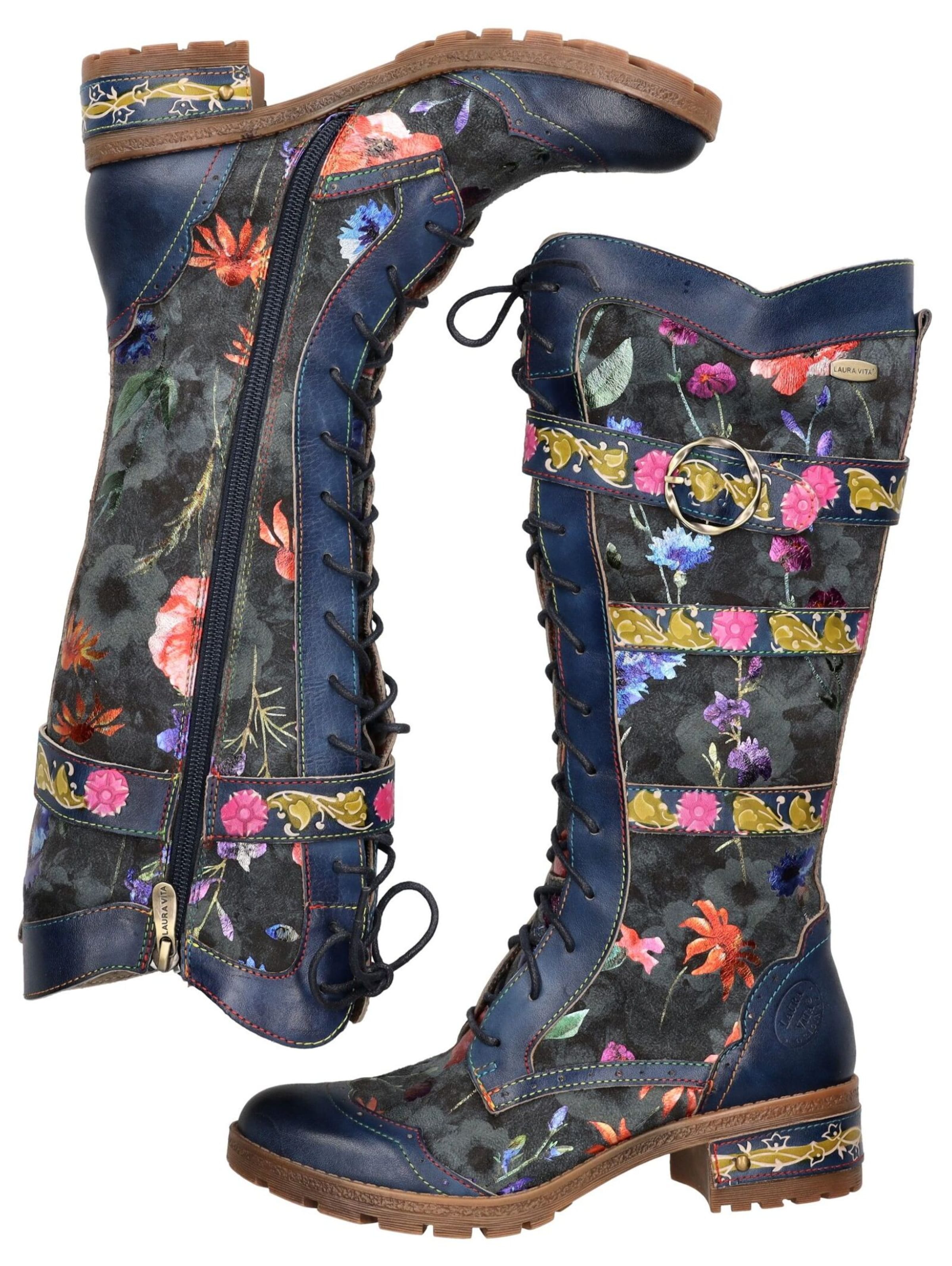 Laura Vita Veterlaarzen in Blauw