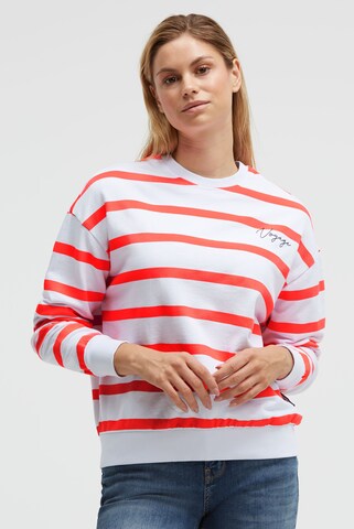 Soccx Sweatshirt in White: front