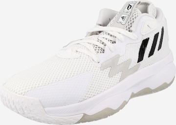 ADIDAS SPORTSWEAR Athletic Shoes 'Dame 8' in White: front