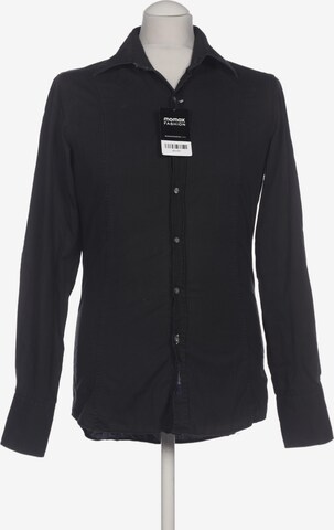 MARCIANO LOS ANGELES Button Up Shirt in S in Black: front