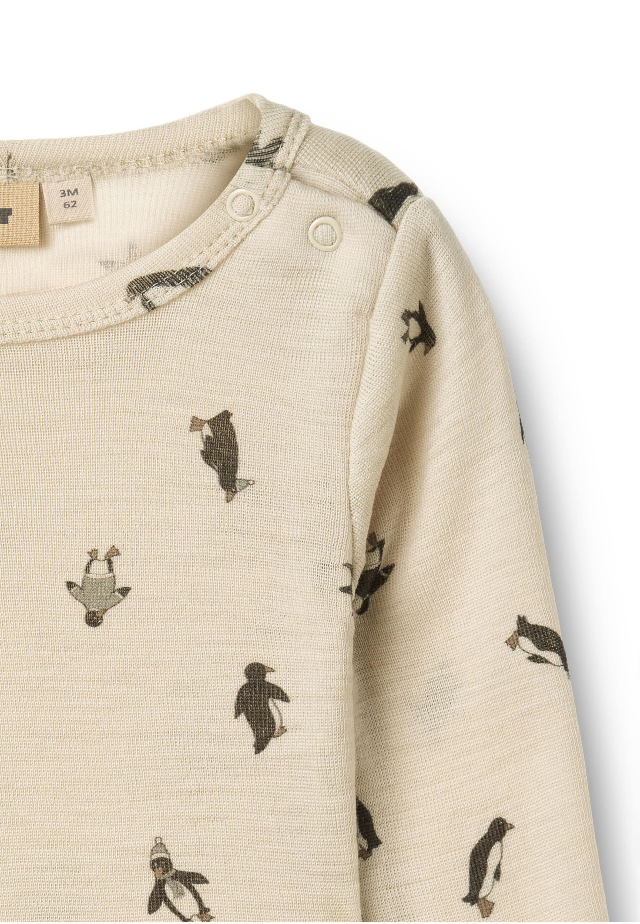 Tutina / body per bambino 'Lucca' di WHEAT in beige