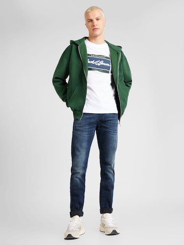 JACK & JONES Majica 'WAYNE' | bela barva