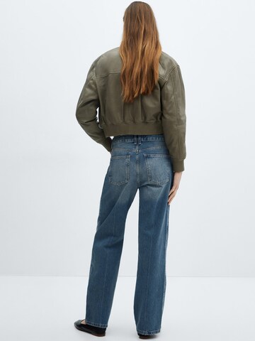 MANGO Loosefit Jeans 'BELL' in Blau