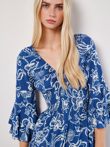 Apricot Dress ' ' in Blue