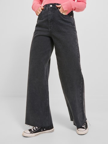 JJXX Wide leg Jeans 'Tokyo' in Black: front