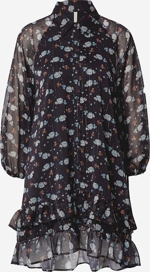 IMPERIAL Kleid in hellblau / braun / schwarz, Produktansicht