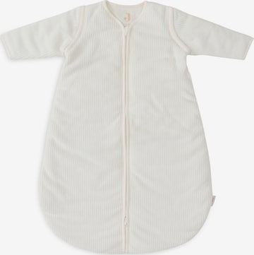 Sac de couchage Jollein en blanc : devant