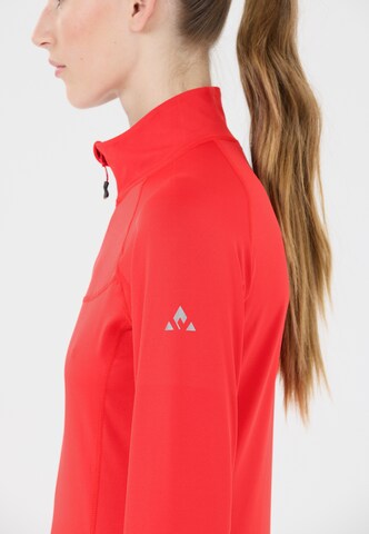 Whistler Performance shirt 'Blume' in Red