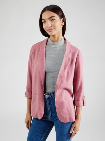 Blazer 'VMJesmilo' VERO MODA en rose : devant