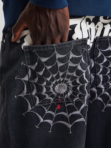 Ed Hardy Baggy Jeans i svart