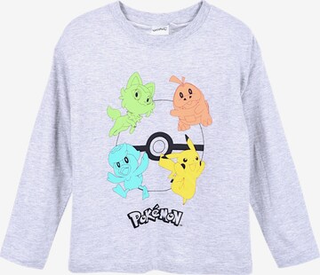 Pokémon Shirt 'Pokémon' in Grau: Vorderseite