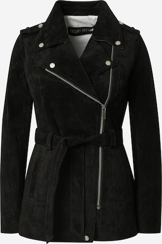 FREAKY NATION Between-Season Jacket 'Ebby' in Black: front