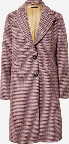 Manteau mi-saison Sisley en violet : devant