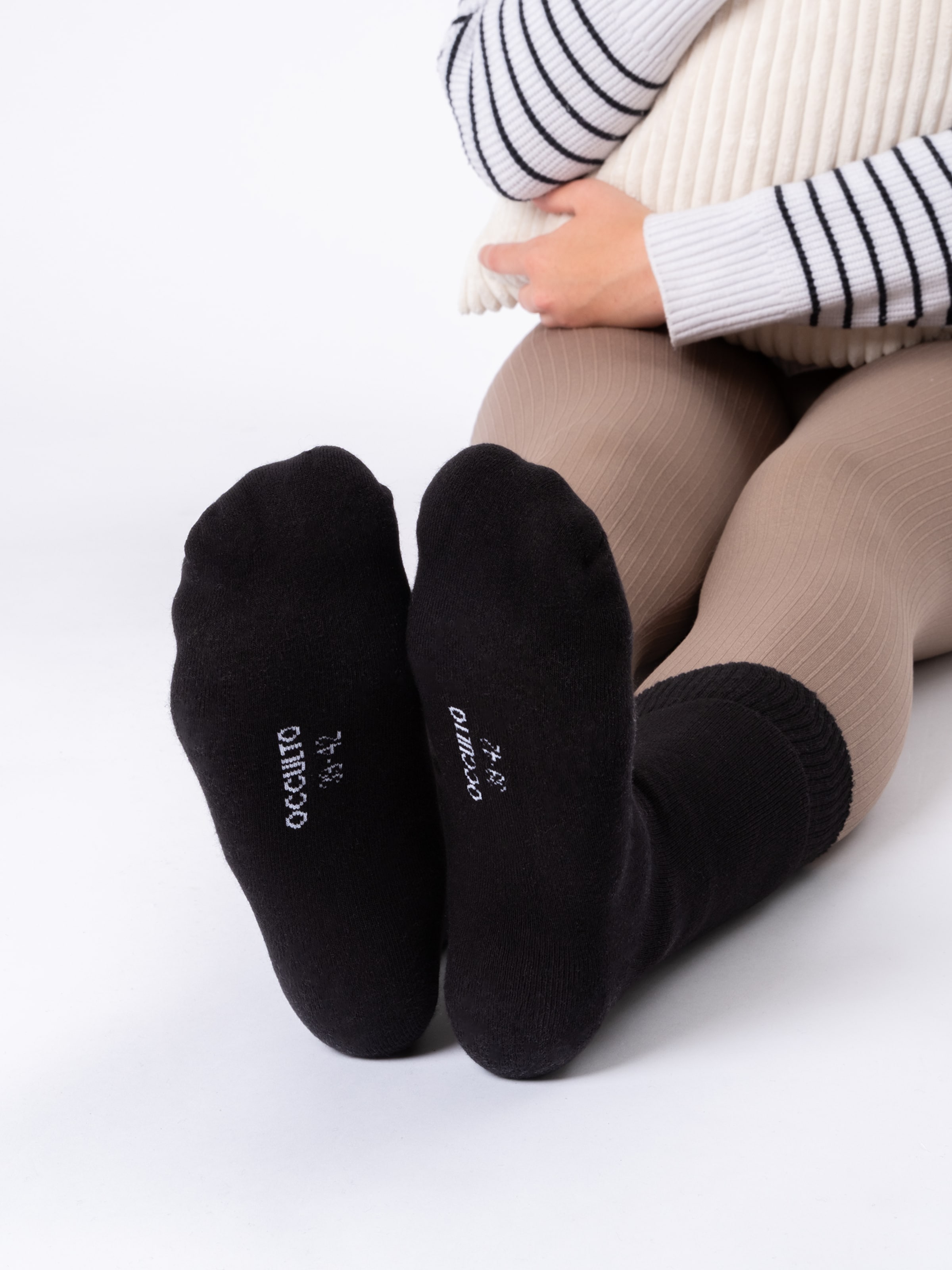 Occulto Socks 'Smilla' in Grey