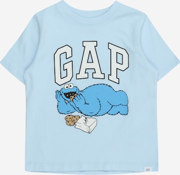 GAP Shirt in Blauw: voorkant