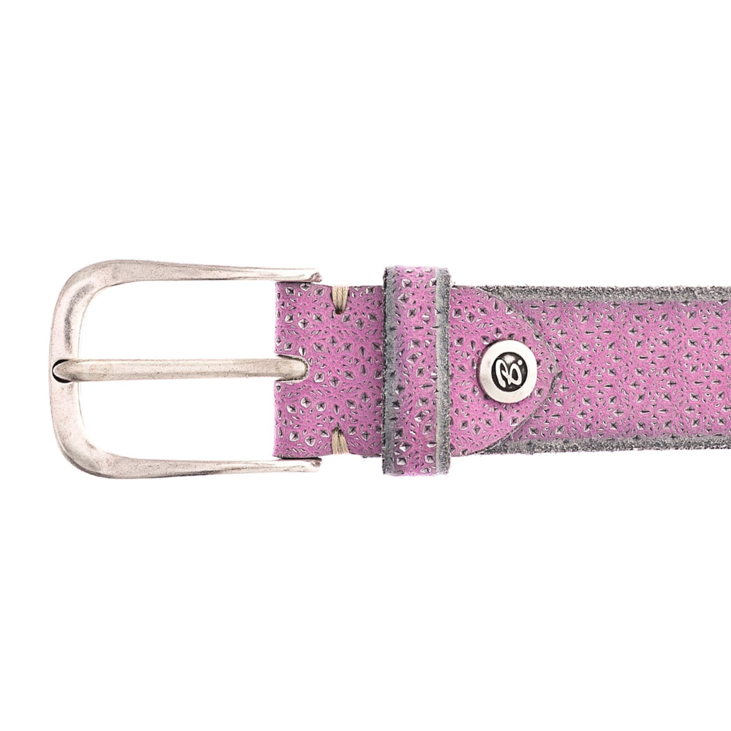 Cintura 'Mara' di B.BELT in rosa