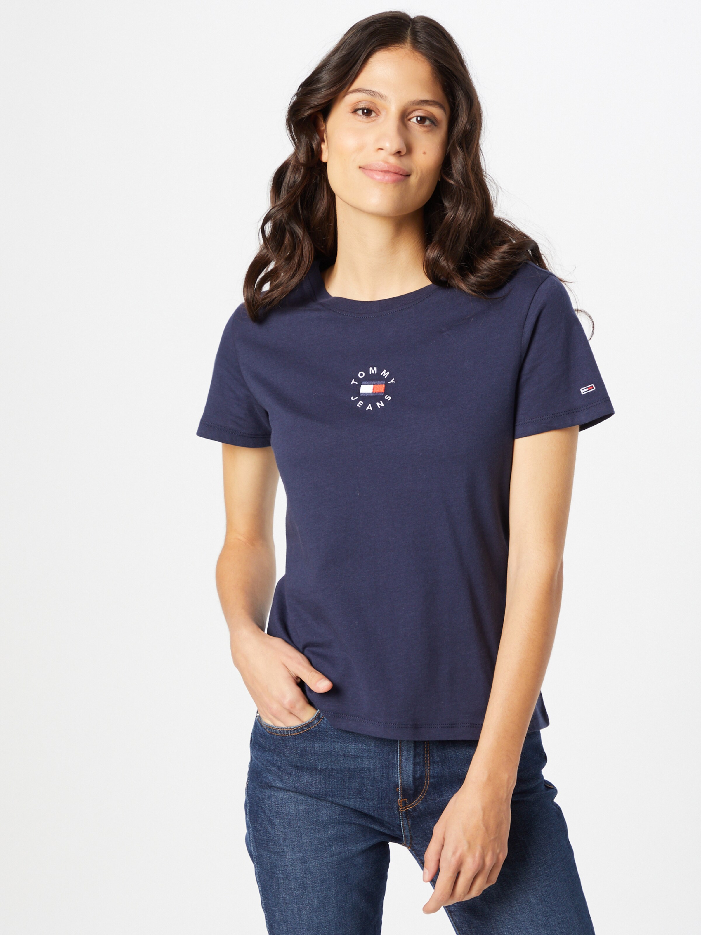 Frauen Shirts & Tops Tommy Jeans T-Shirt in Navy - IB26232 Frauen Shirts & Tops Tommy Jeans T-Shirt in Navy - IB26232