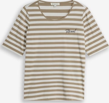 T-shirt Tom Tailor Women + en vert : devant
