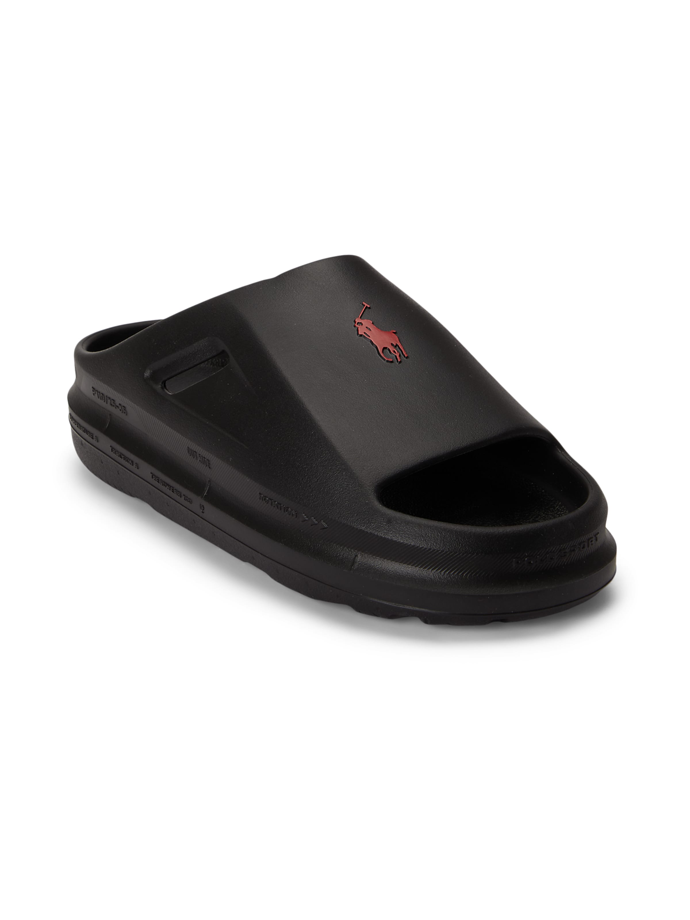 Mule 'SABER' Polo Ralph Lauren en noir : devant