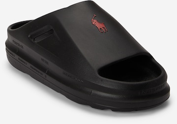 Polo Ralph LaurenNatikače s potpeticom 'SABER' - crna boja: prednji dio