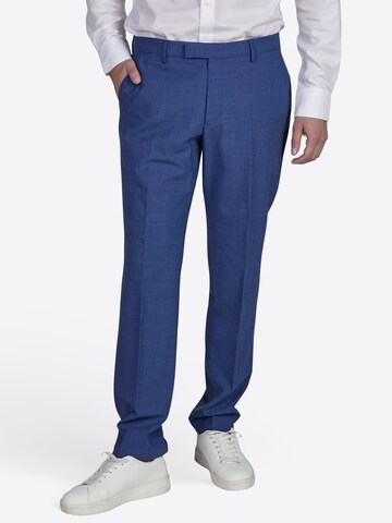PIERRE CARDIN Regular Bügelfaltenhose 'Ryan' in Blau: Vorderseite