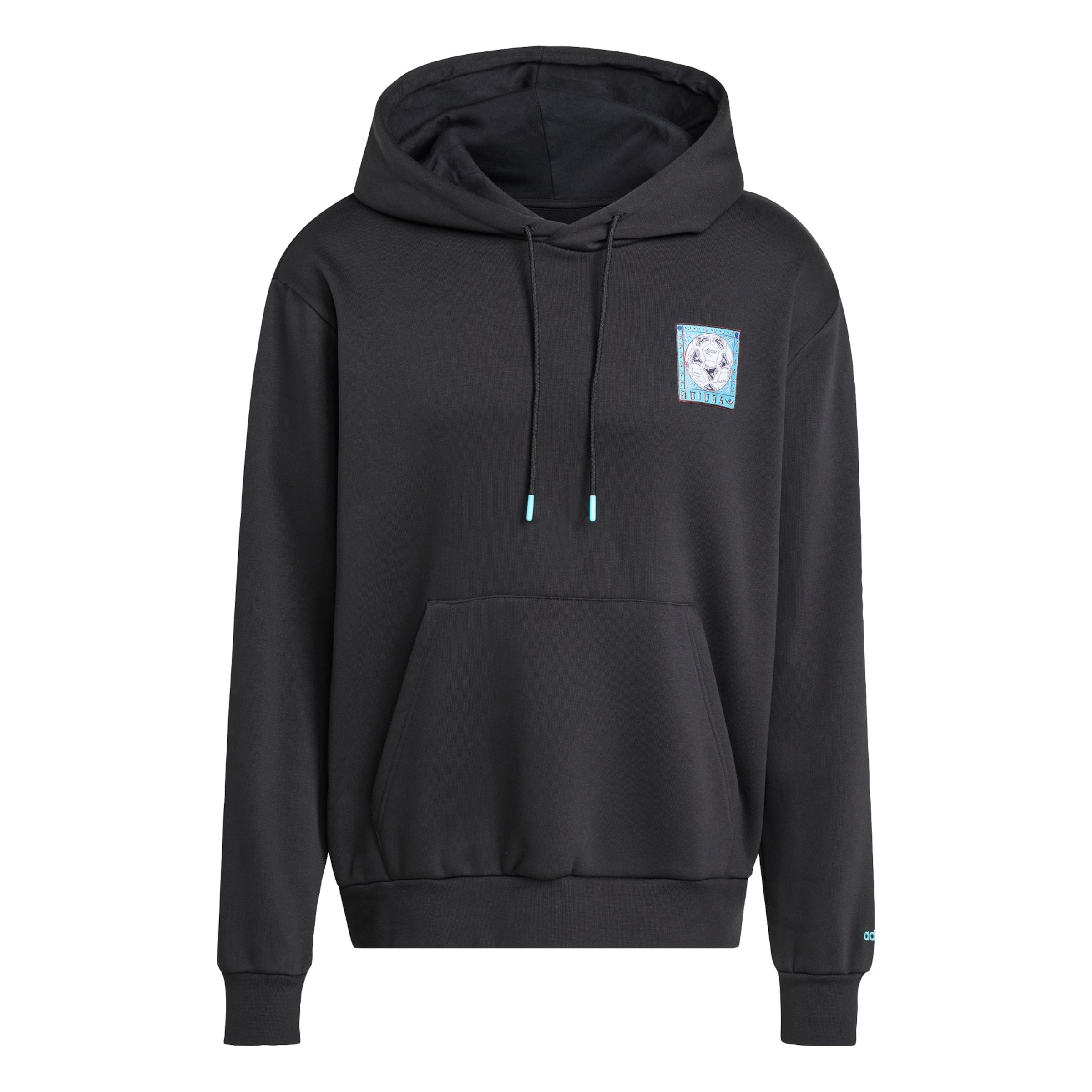 ADIDAS ORIGINALS Свитшот 'Graphic' в Лазурный / Черный / Белый, Обзор товара