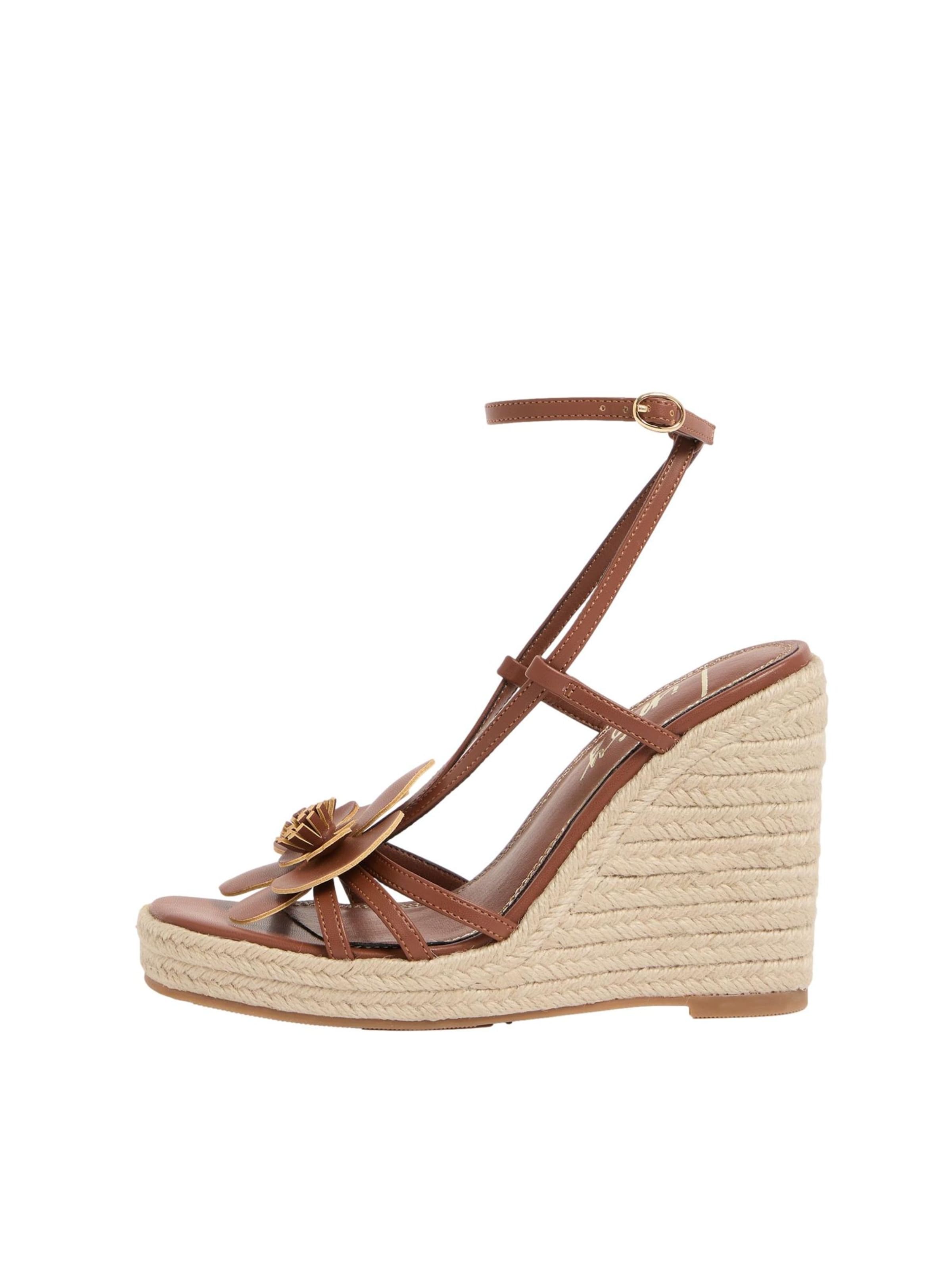 Sandalo con cinturino di Lipsy in marrone: frontale