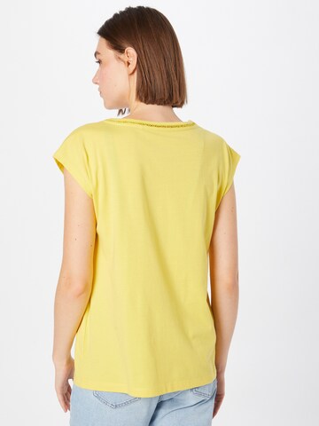 T-shirt TAIFUN en jaune