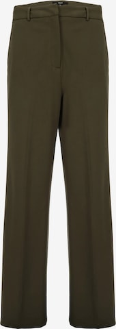 Regular Pantalon à plis MEXX en vert : devant